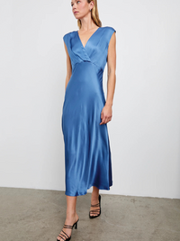 Odella Mid-Length Dress in Atlantic