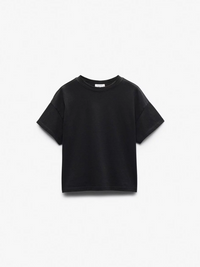The Kelly Boxy Tee in Black
