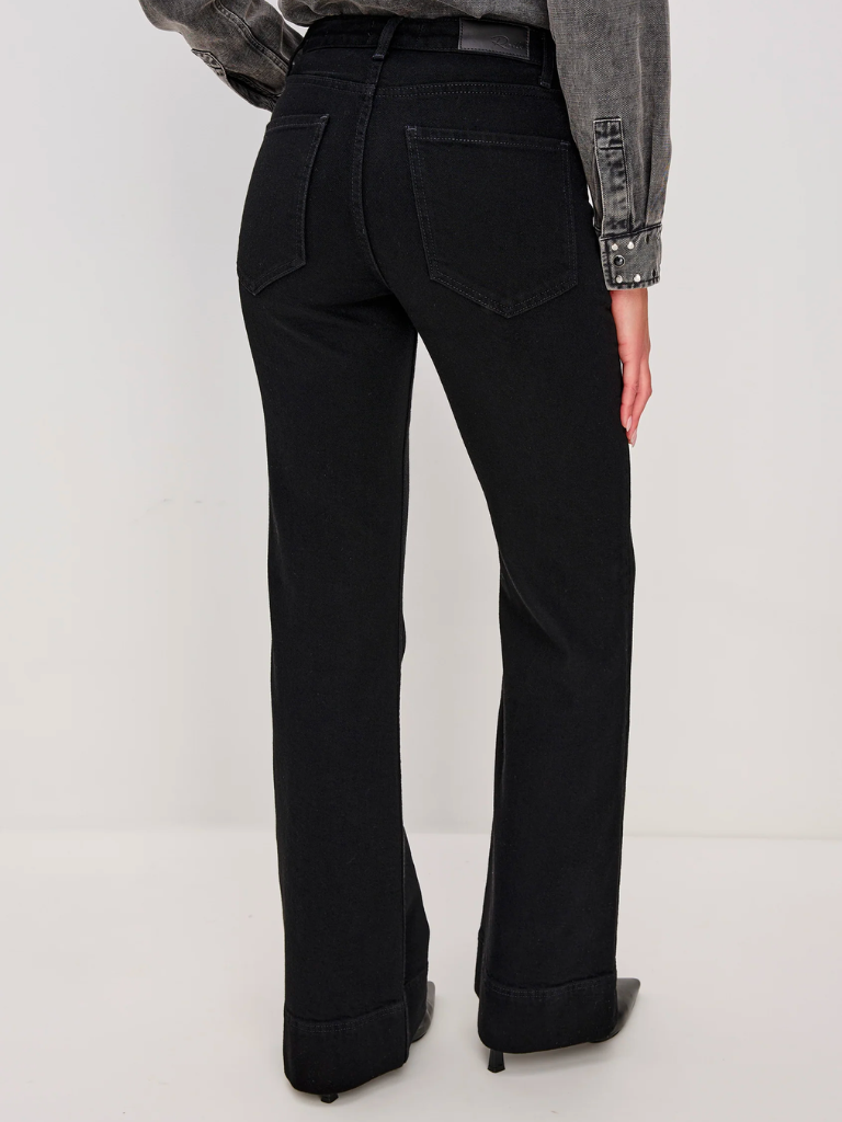 Alamitos Flared Trouser in Blackout