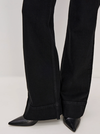 Alamitos Flared Trouser in Blackout