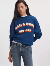 RBNY Vintage Terry Sweatshirt in Navy