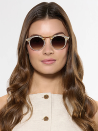 St. Louis Sunglasses in Alabaster 18K