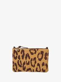 Wallet Clutch w/ Tabs in Pablo Cat Suede