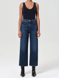 Ren High Rise (Stretch) Wide Leg Jean in Echo