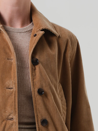 Lola Eve Bomber Jacket in Amber