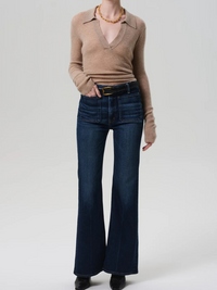 Kimberly Patch Pocket Flare in Mirka