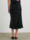Anya Midi Skirt in Black