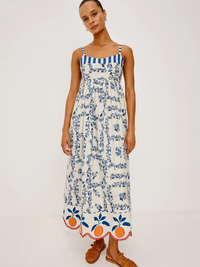 Lexie Dress in Ceramic Floral