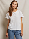 Ruby Boxy Tee in White