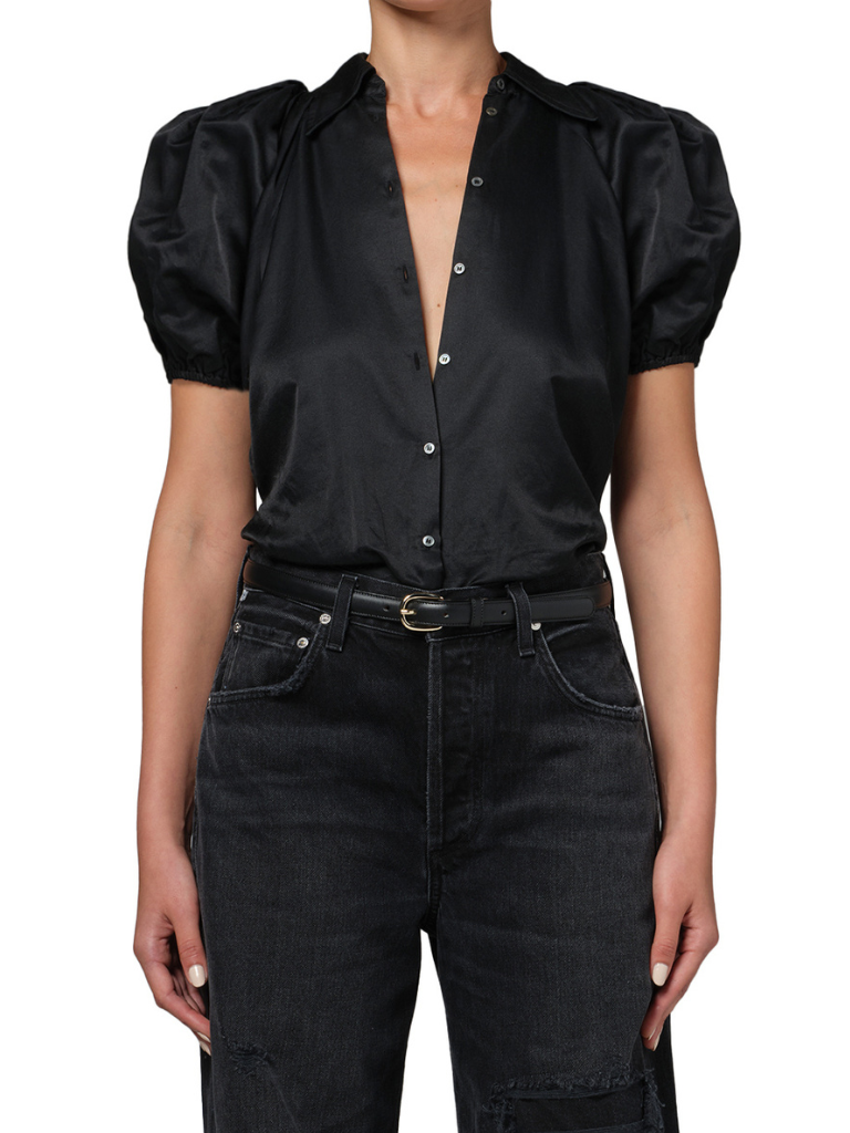 Leila Blouse in Black