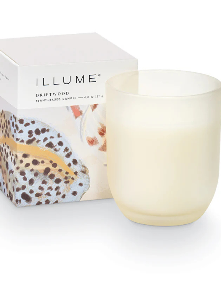 Baby Boxed Glass Candle in Driftwood