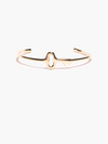 Sculptural Key Cuff in Brass