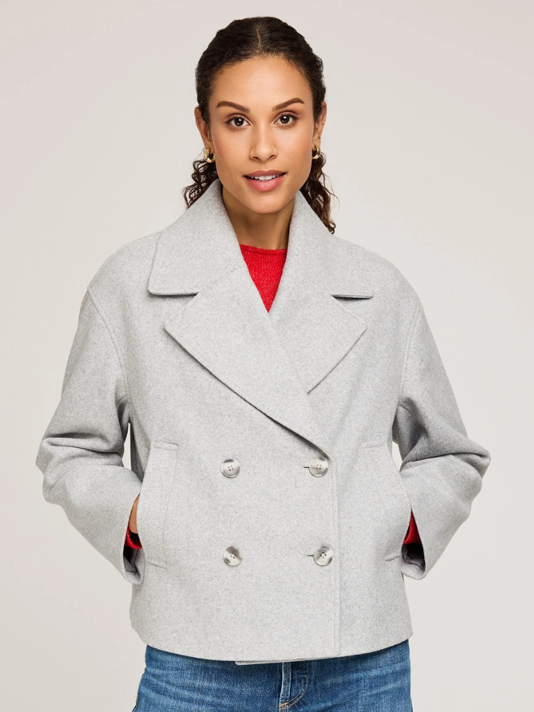 Marguerite Jacket in Heather Grey