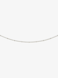 Fine Choker Necklace in Silver