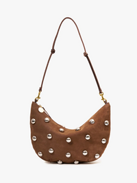 Lune Bag in Smooth Nubuck w/ Studs