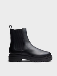 Bedford Leather Chelsea Boot in Black