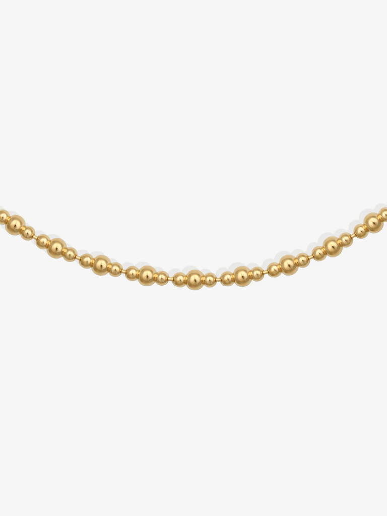 Cleo Choker Necklace in Gold