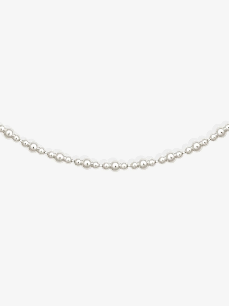 Cleo Choker Necklace in Silver