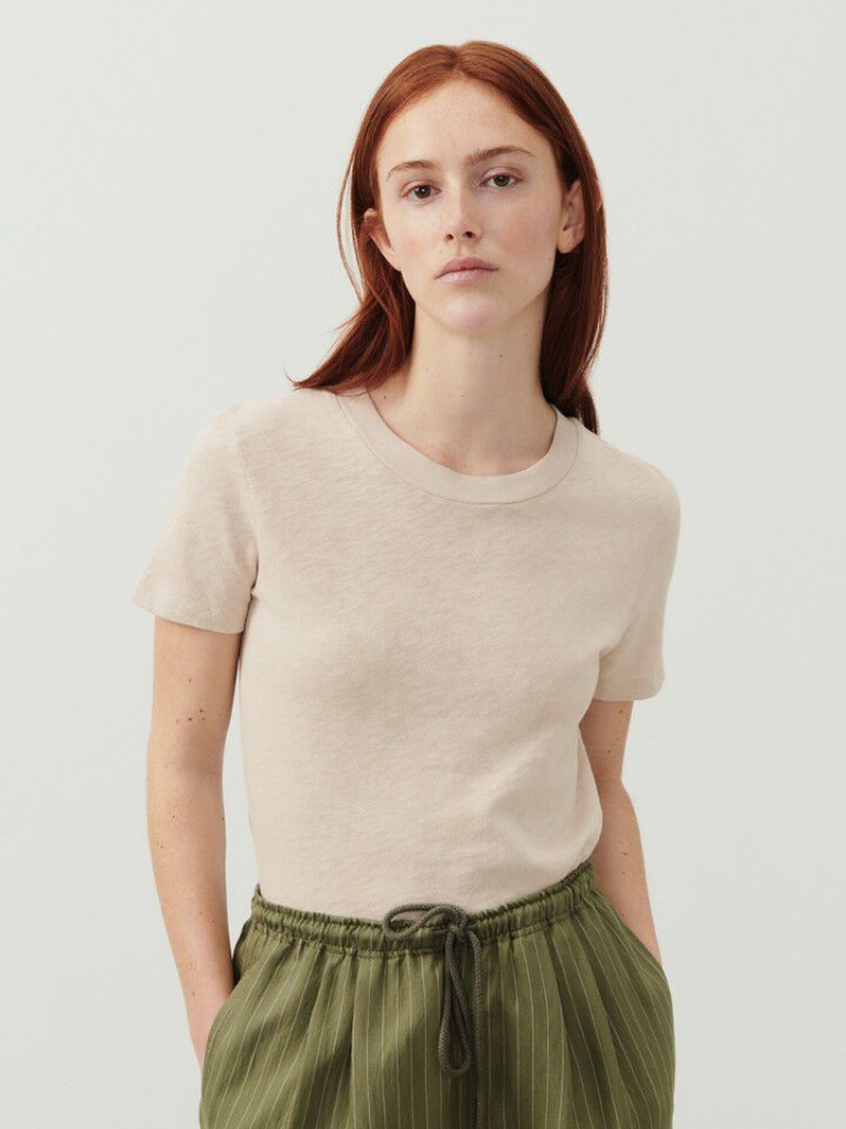 Sonoma Crew T-Shirt in Mastic