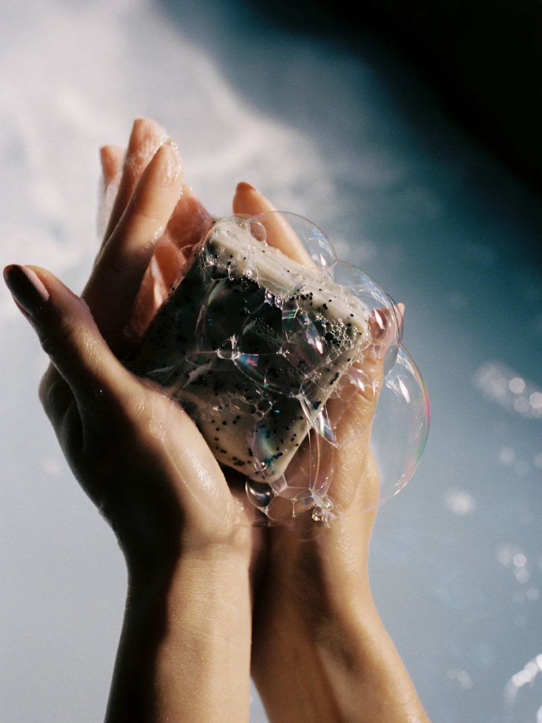 Exfoliating Soap Brick in Peppermint