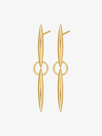 Quilla Earrings in Gold