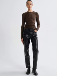 Lana Recycled Leather Pant in Detox