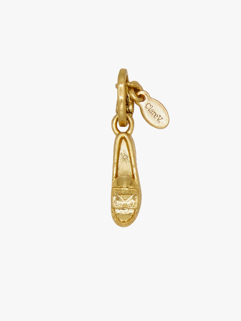 Loafer Charm in Vintage Gold