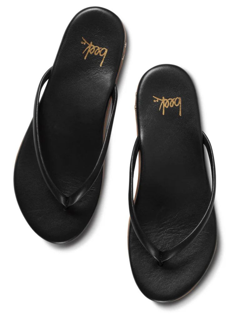 Sunbird Slide Sandal in Black
