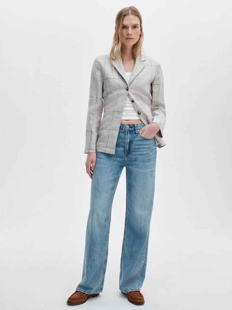Featherweight Logan Wide-Leg Jean in Audrey