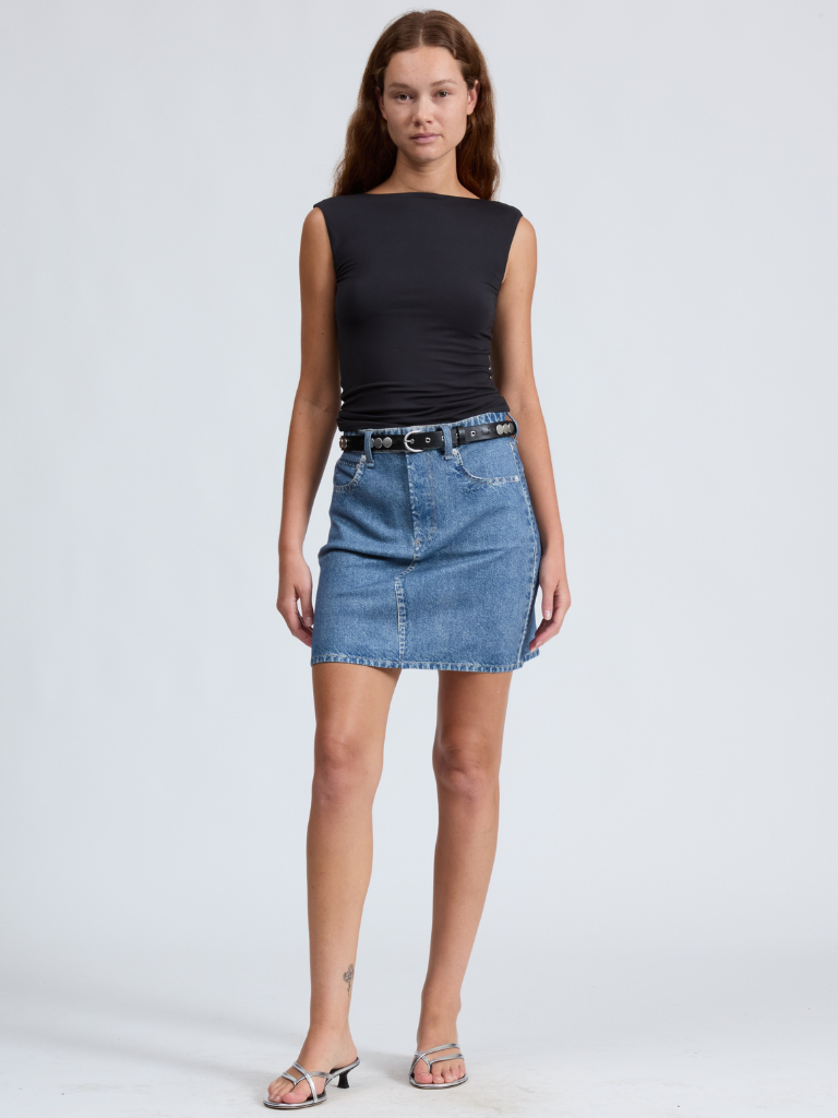 Luca Reversible Tank in Black
