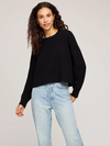 Axel Crewneck Sweater in Black