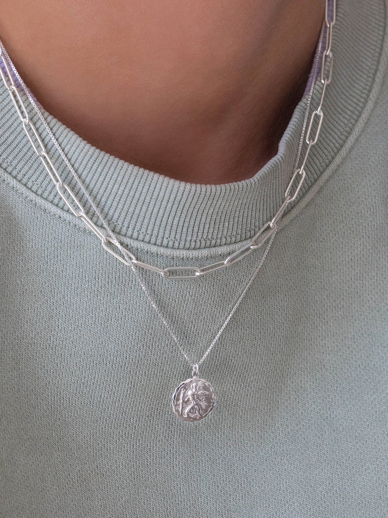 Hailey Necklace in Silver