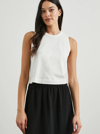 The Boxy Tank in White