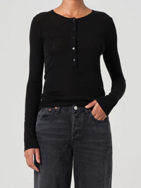 Faustine Henley in Black