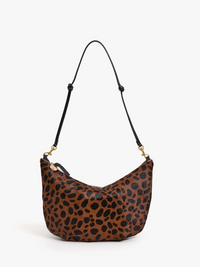 Lune Bag in Tan Leopard