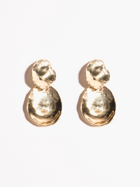 Lalo Earrings in Brass