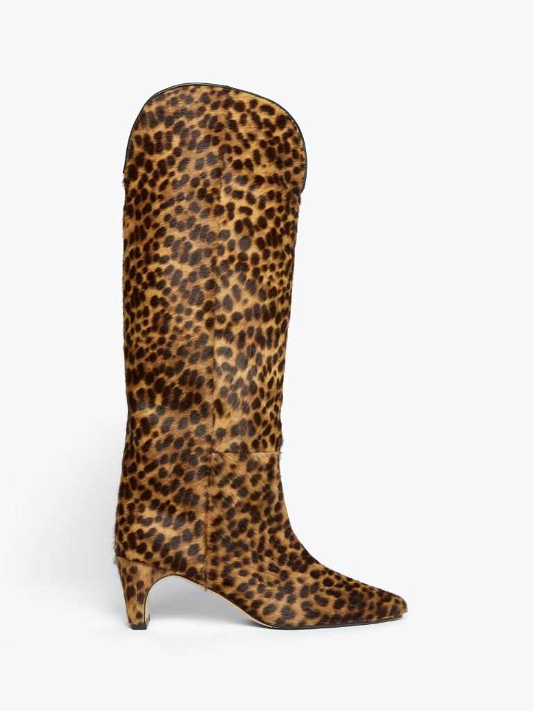 Lennox Boot in Leopard Hair Calf