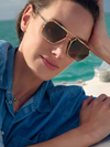 Emery Sunglasses in Glace 12K