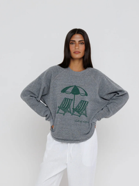 Out Of Office Sweatshirt in Grey