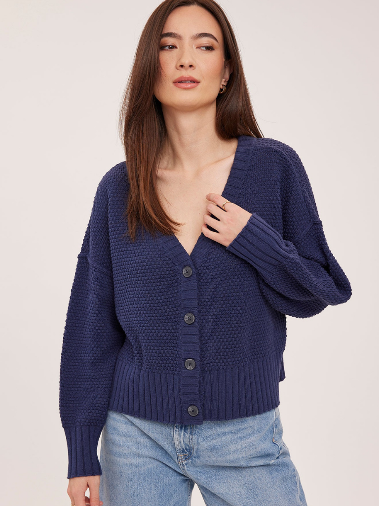 Jennalee Cardigan in Navy