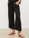 Lola Linen Pant in Black