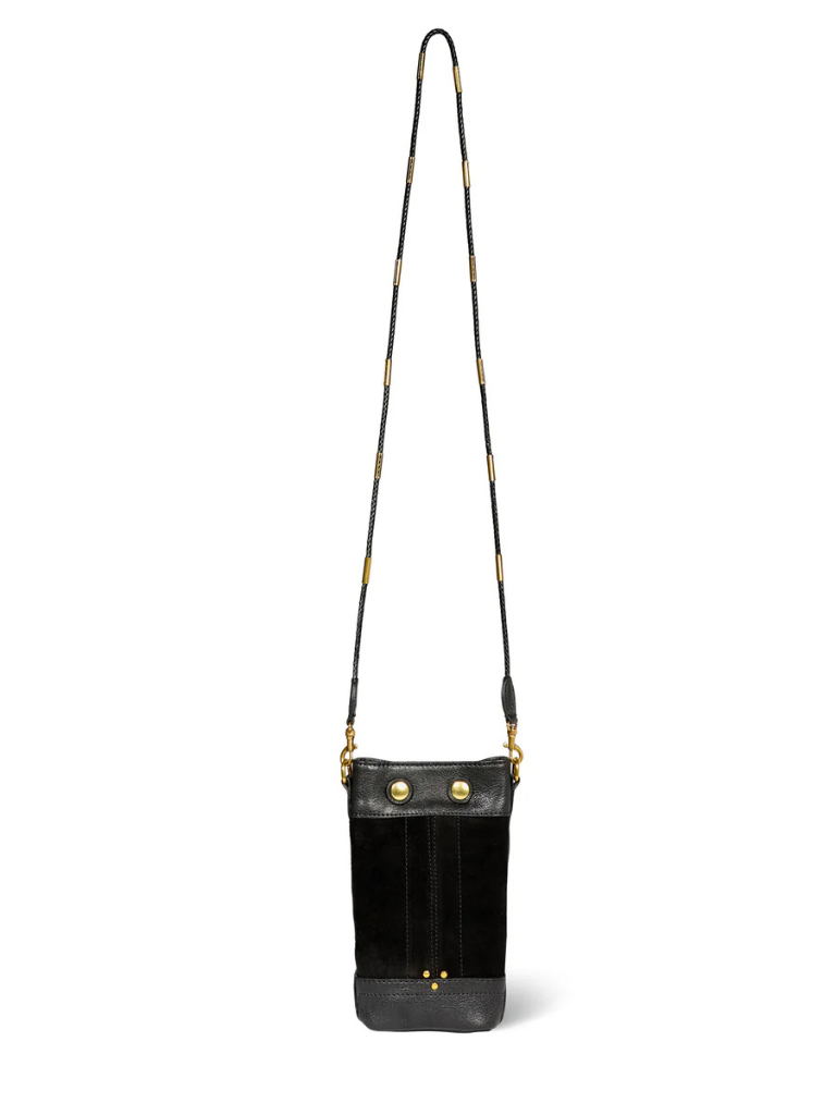 Ben Mini in Noir Split Suede