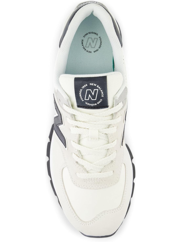 New balance 574 white and black online