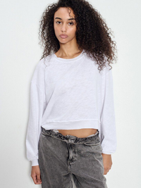 Sonoma Long Sleeve Crew T-Shirt in White