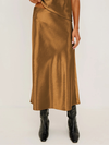 Anya Midi Skirt in Ginger