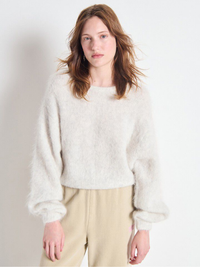 Niby Sweater in Heather Grey