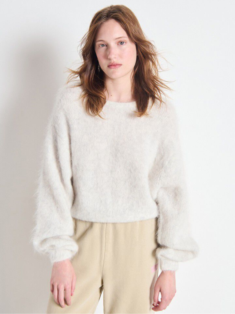 Niby Sweater in Heather Grey