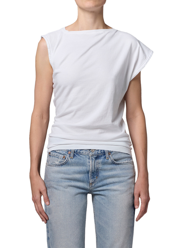 Beth Tee in White