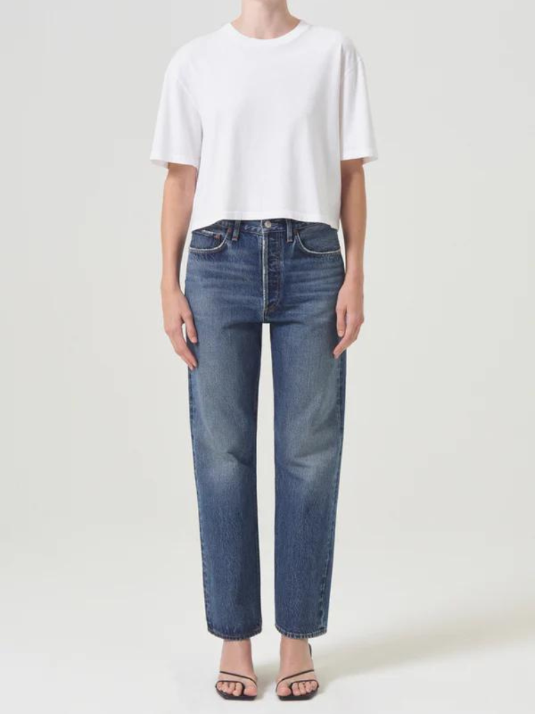 90's Mid-Rise Straight Jean in Imagine