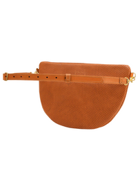 Grande Fanny Pack in Perforated Cuoio